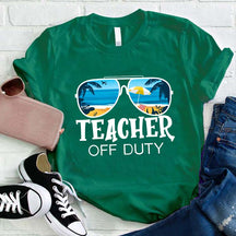 T-shirt d'enseignant hors service