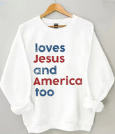 Aime aussi l’Amérique Sweatshirt