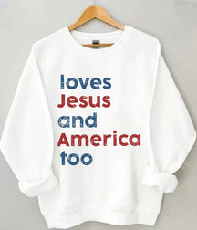 Aime aussi l’Amérique Sweatshirt
