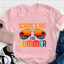 T-shirt pour enseignant, c'est fini pour l'été