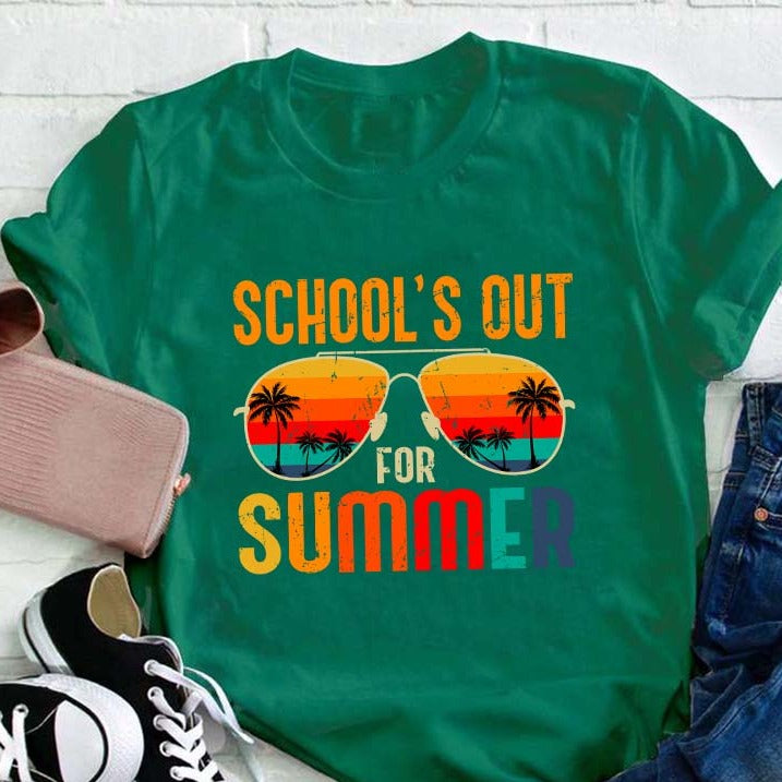 T-shirt pour enseignant, c'est fini pour l'été