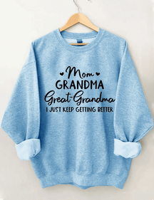 Mama Oma Urgroßmutter Sweatshirt