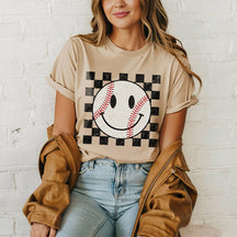T-shirt du jour du match Baseball Smile