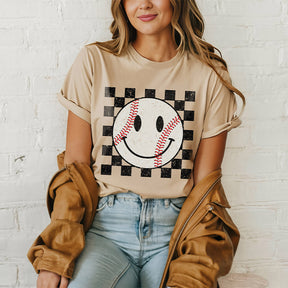 T-shirt du jour du match Baseball Smile