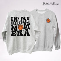 Dans mon basket-ball Mom Era Sport Mom Crewneck Sweatshirt