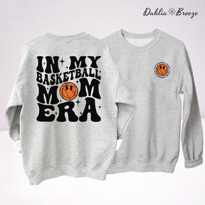 Dans mon basket-ball Mom Era Sport Mom Crewneck Sweatshirt