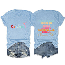 T-shirt Gentillesse envers la personne derrière moi