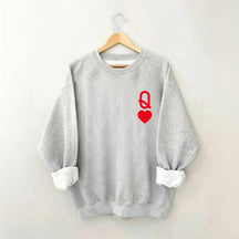 Sweat Reine De Coeur 