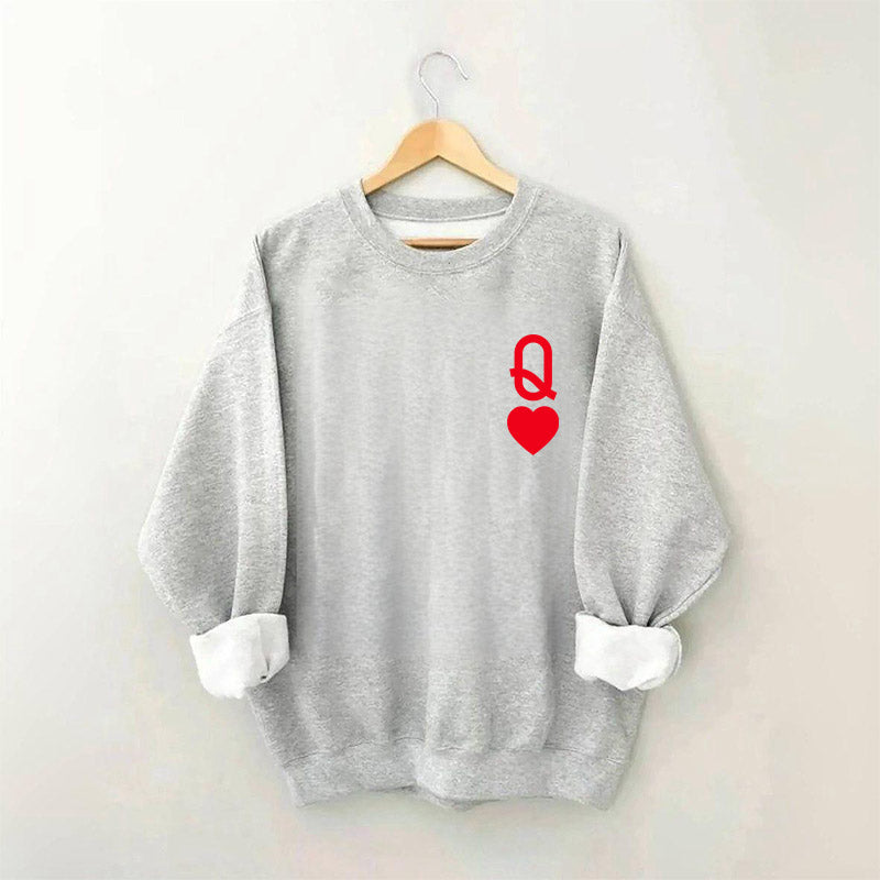 Sweat Reine De Coeur 
