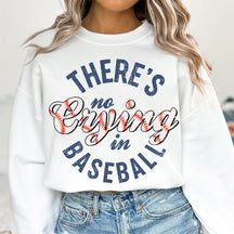 Il n’y a pas de pleurs dans le sweat-shirt de baseball