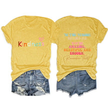 T-shirt Gentillesse envers la personne derrière moi