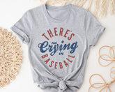 Il n’y a pas de pleurs dans le t-shirt de baseball