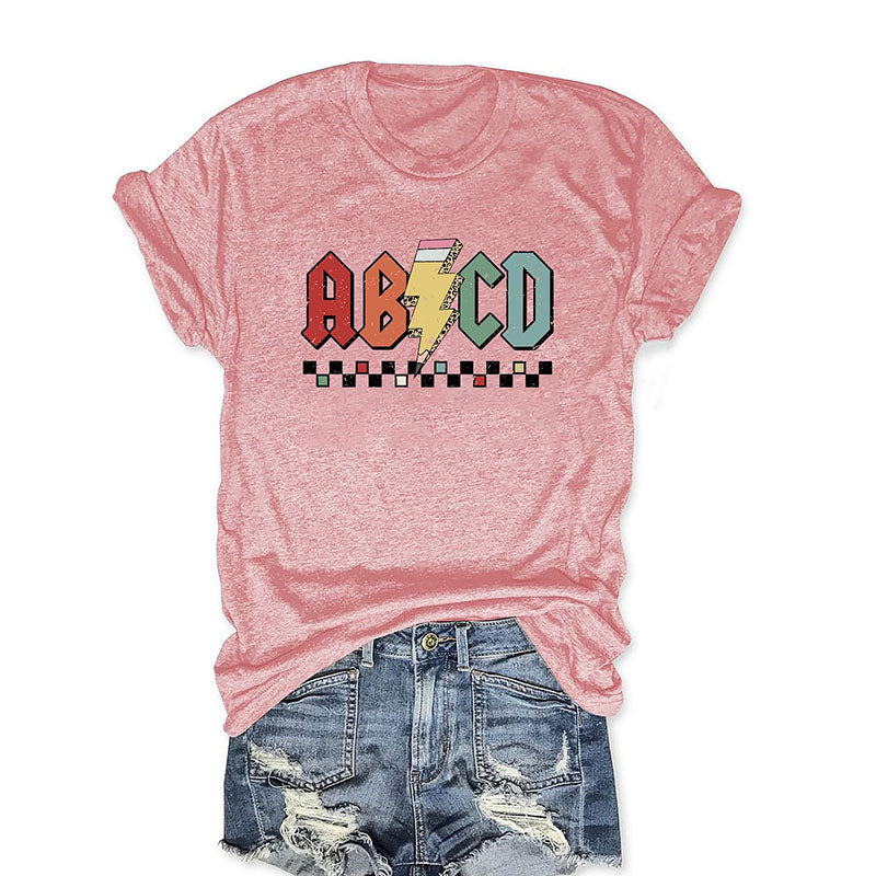 T-shirt professeur Abcd