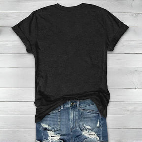 T-shirt ras du cou imprimé Camping Life
