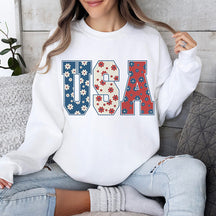 Sweat-shirt Retro America du 4 juillet