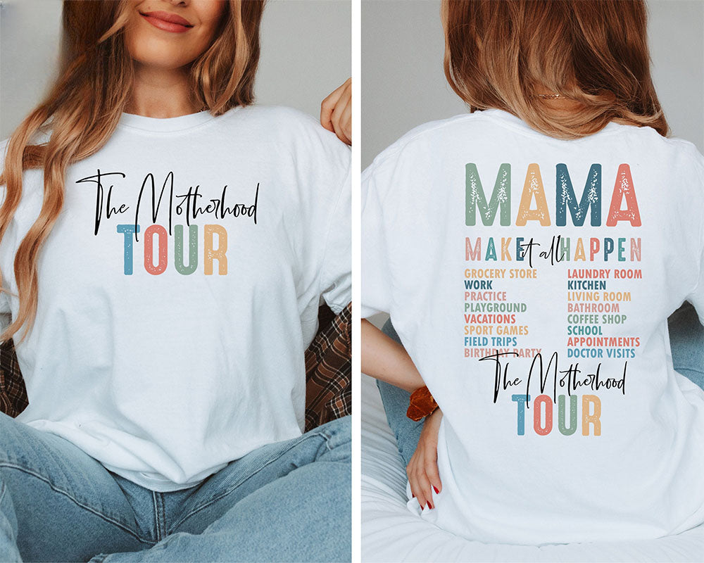 Le T-shirt de la tournée de la maternité
