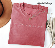 Je lirais plutôt Bookish Crewneck T-shirt