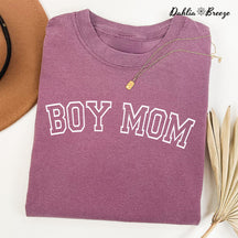 Garçon Maman Drôle Maman Crewneck T-shirt