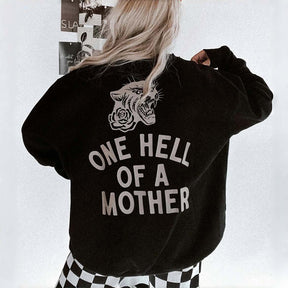 Un enfer d’une mère Sweat-shirt maman tendance