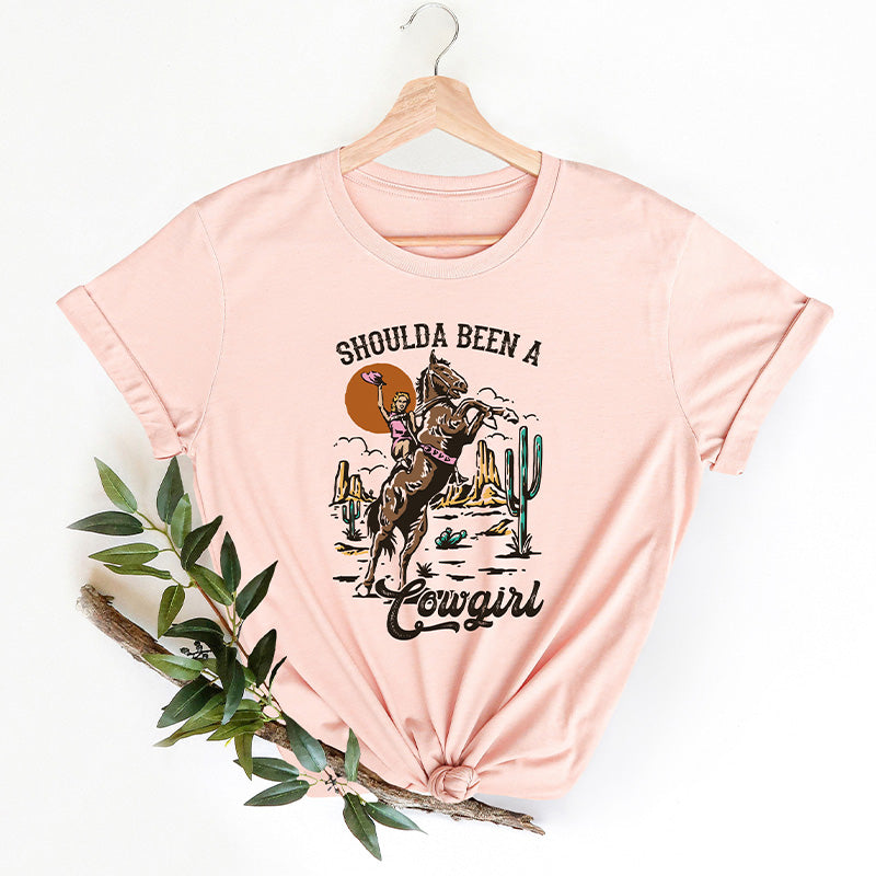 Devrais-je être un t-shirt Cowgirl