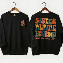 Sweat-shirt Soeur Tante Légende