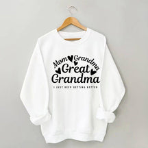 Mama Oma Urgroßmutter Sweatshirt