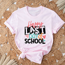 T-shirt drôle de professeur du dernier jour d'école