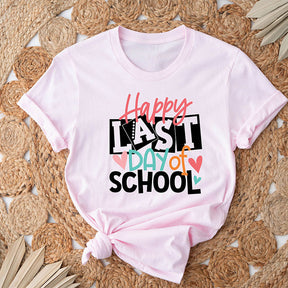 T-shirt drôle de professeur du dernier jour d'école