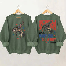 Rendre l'Amérique Cowboy à nouveau sweat-shirt