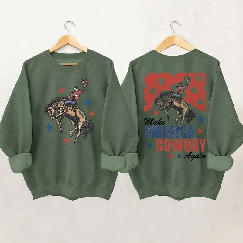 Rendre l'Amérique Cowboy à nouveau sweat-shirt