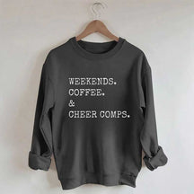 Sweat-shirt du concours Café et Cheer du week-end
