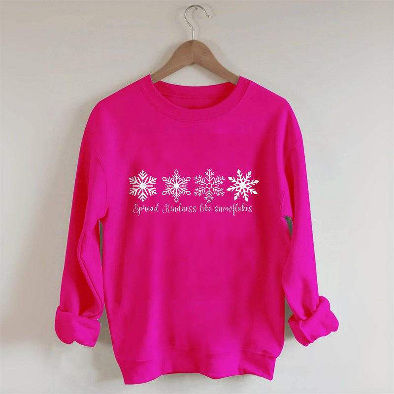 Spread Kindness Like Snowflakes Sweatshirt