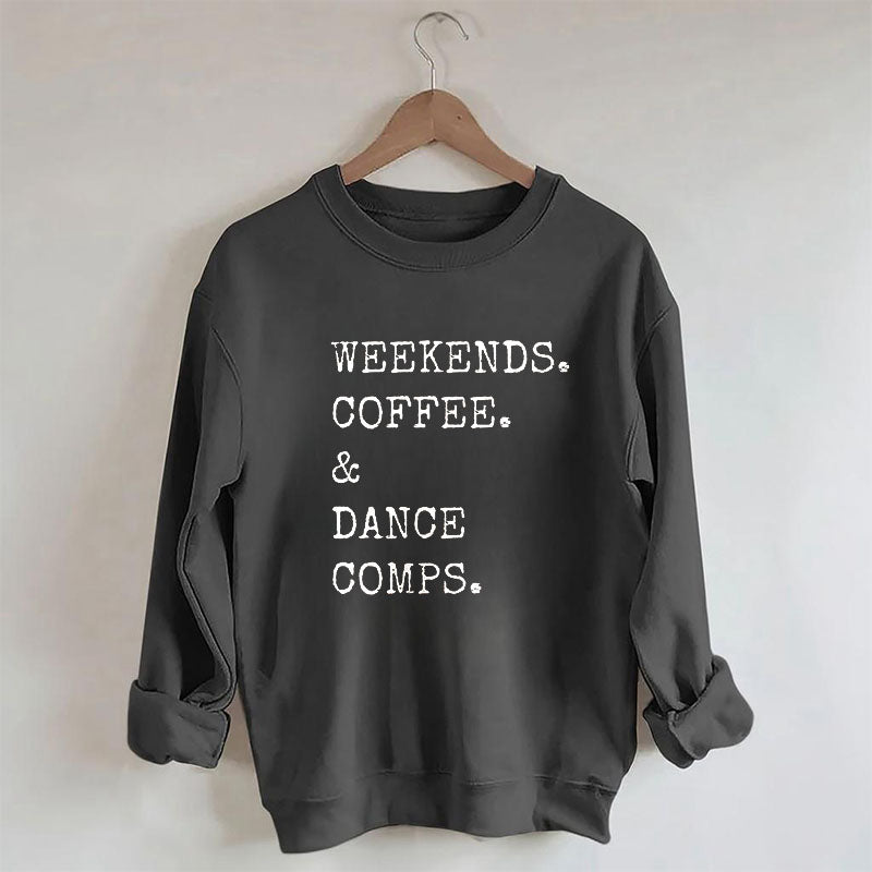 Sweat-shirt du concours de café et de danse du week-end