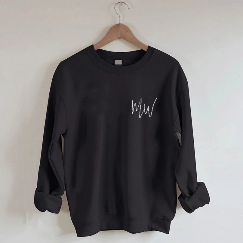 Sweat-shirt Je t'aime plus au coucher du soleil