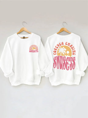 Forever Chasing Sunsets Sweatshirt