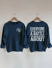 Tous ceux que vous rencontrez combattent un sweat-shirt de combat