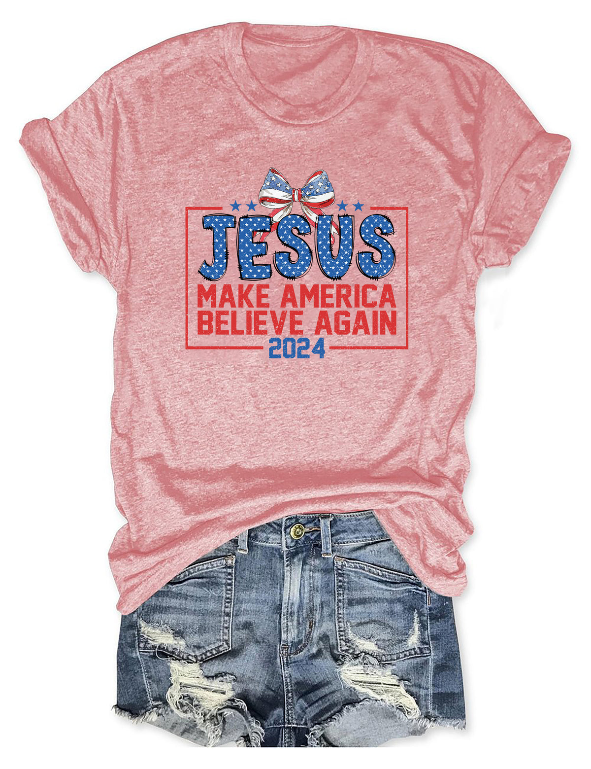 T-shirt Faire croire à nouveau à l’Amérique