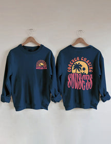 Sweat-shirt Forever Chasing Sunsets
