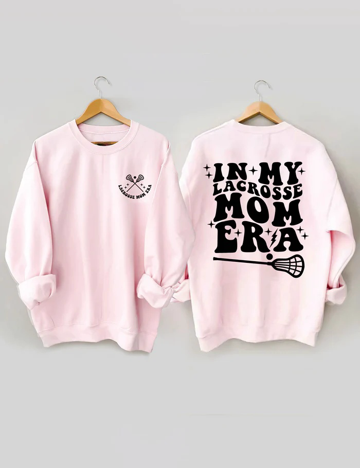 Sweat-shirt Dans mon ère de maman de crosse