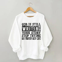 Schreiben Sie Ihre Geschichte Sweatshirt