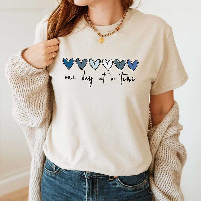 T-shirt Un jour à la fois