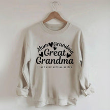 Mama Oma Urgroßmutter Sweatshirt