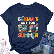 T-shirt L'école est finie pour l'été