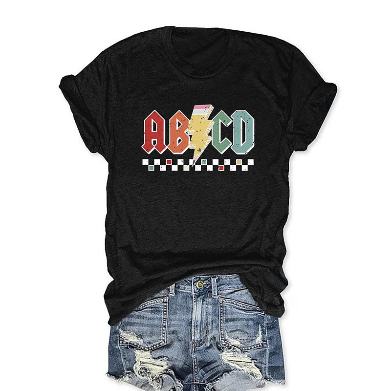 T-shirt professeur Abcd