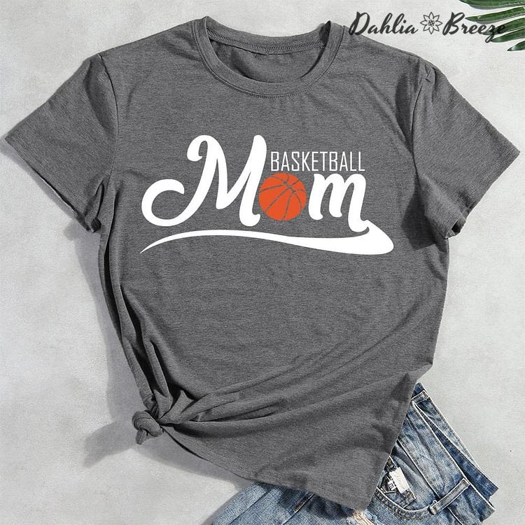 T-shirt imprimé maman basket-ball