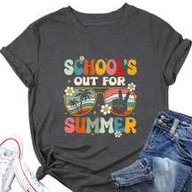 T-shirt L'école est finie pour l'été