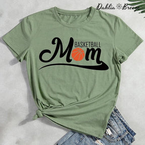 T-shirt imprimé maman basket-ball