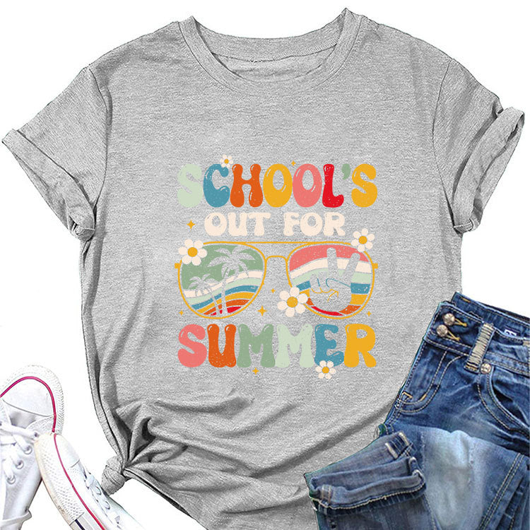 T-shirt L'école est finie pour l'été