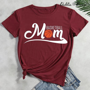T-shirt imprimé maman basket-ball