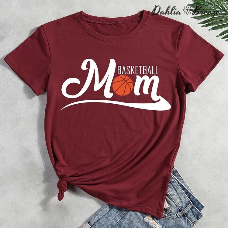 T-shirt imprimé maman basket-ball